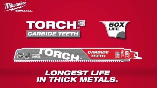 Sawzall Torch Carbide Teeth  Blades