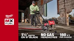 Milwaukee® MX FUEL™ 6 Green Concrete Saw